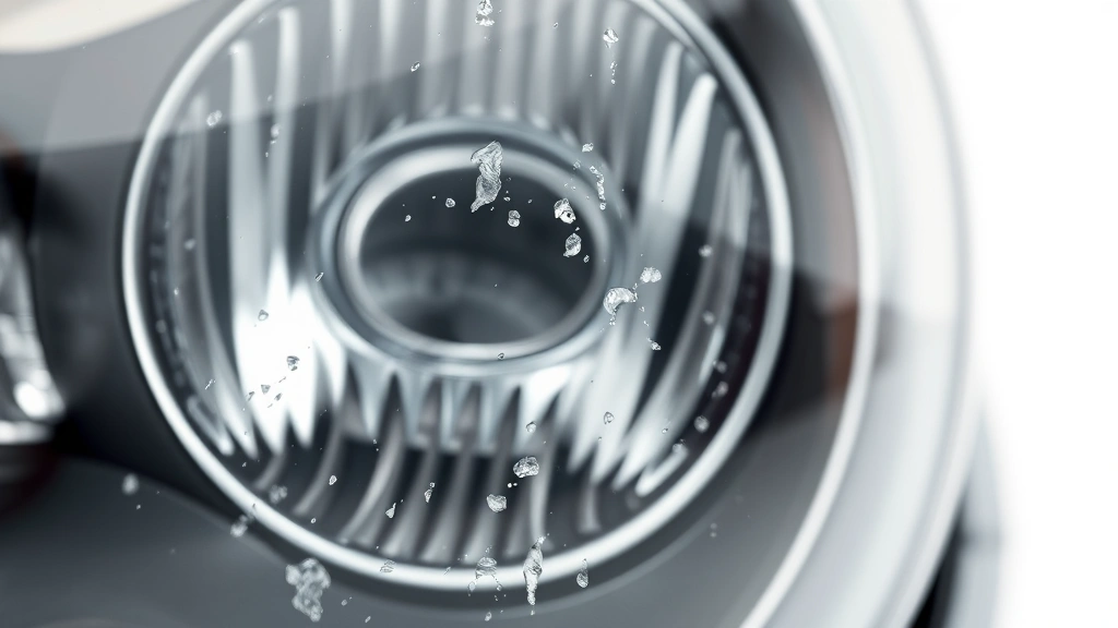 how to clean headlights -
Photorealistic macro close-up of headlight lens surface showing oxidation textu