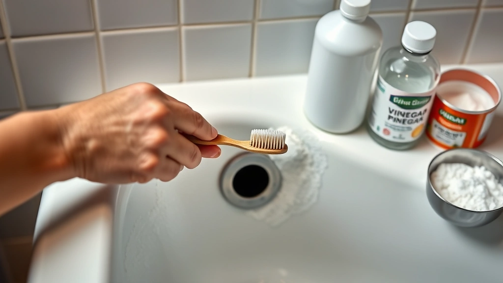 how to clean jacuzzi jets in bathtub -
Photorealistic hands working with old toothbrush scrubbing jet opening on batht