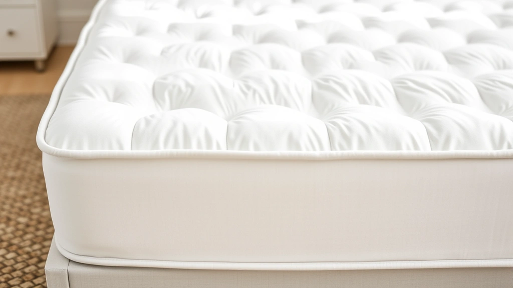 how to clean mattress -
freshly cleaned mattress with bright white surface
