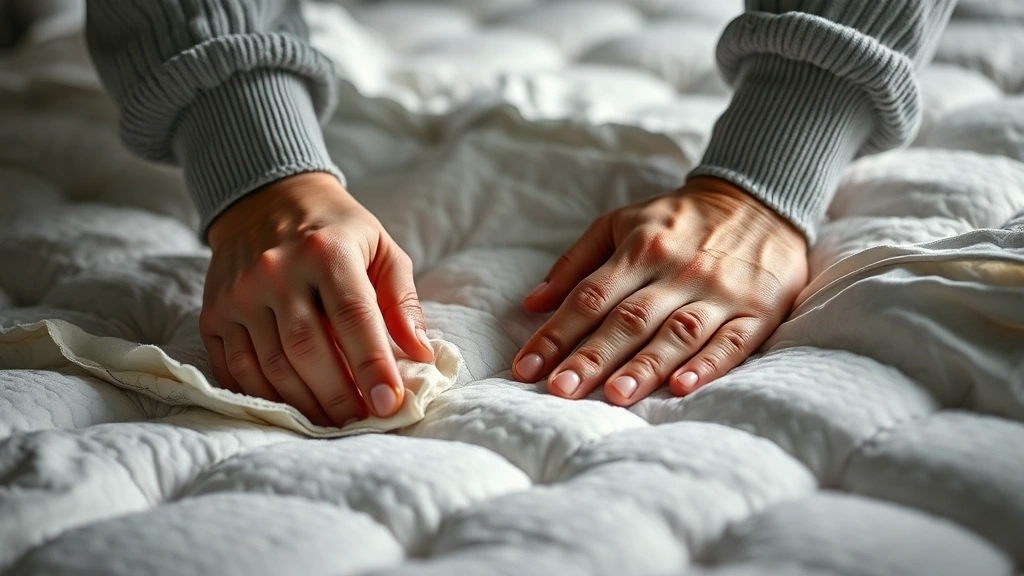 how to clean mattress -
Photorealistic hands working on mattress cleaning
