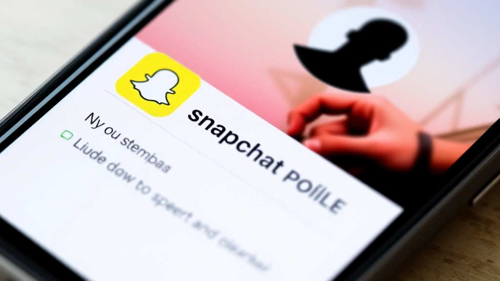 how to see mutual friends on snapchat - Close-up of a smartphone screen showing a Snapchat profile interface with userna