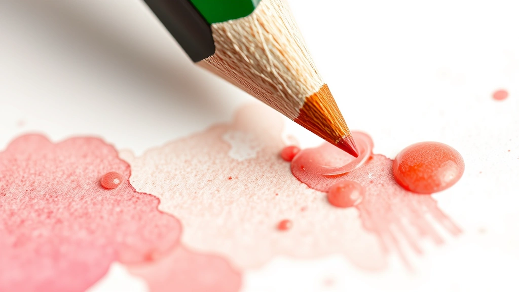 how to use watercolor pencils -
Photorealistic close-up macro photography of watercolor pencil tips touching we