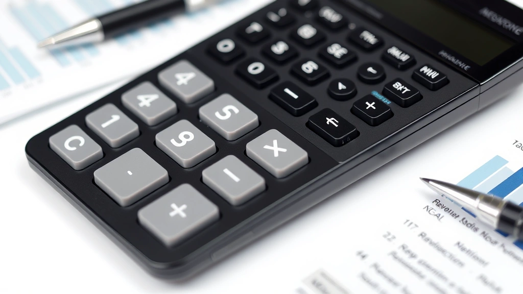how to work out marginal revenue -
Photorealistic close-up macro photography of a calculator displaying revenue nu