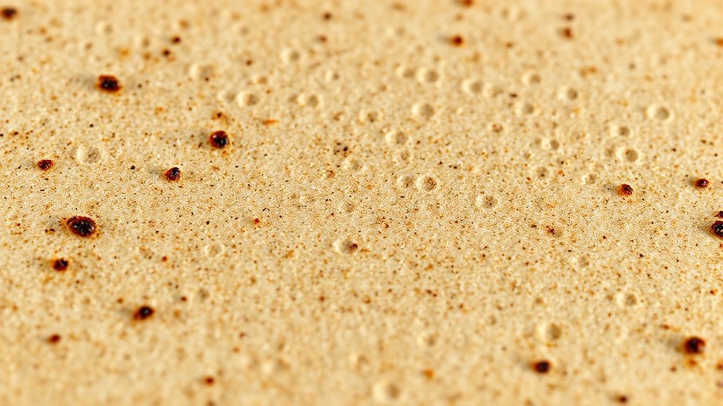 how to clean pizza stone -
Photorealistic close-up macro photography of pizza stone surface texture showin