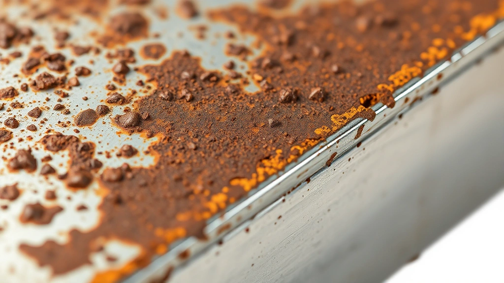 how to clean rusty tools -
Photorealistic close-up macro photography of rust texture on metal tool surface