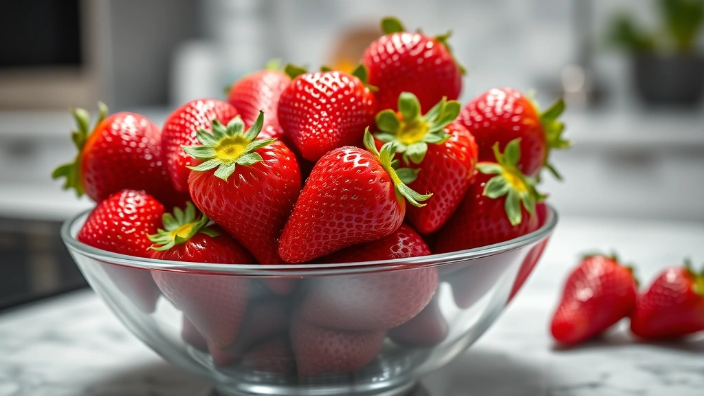 how to clean strawberries tutorial photo 0