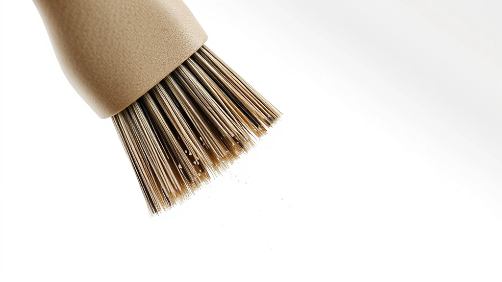 how to clean stuffed animals -
Photorealistic close-up macro photography of fabric texture being gently brushe