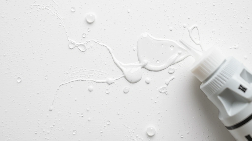 how to clean walls -
Photorealistic close-up macro photography of wall texture and finish with water