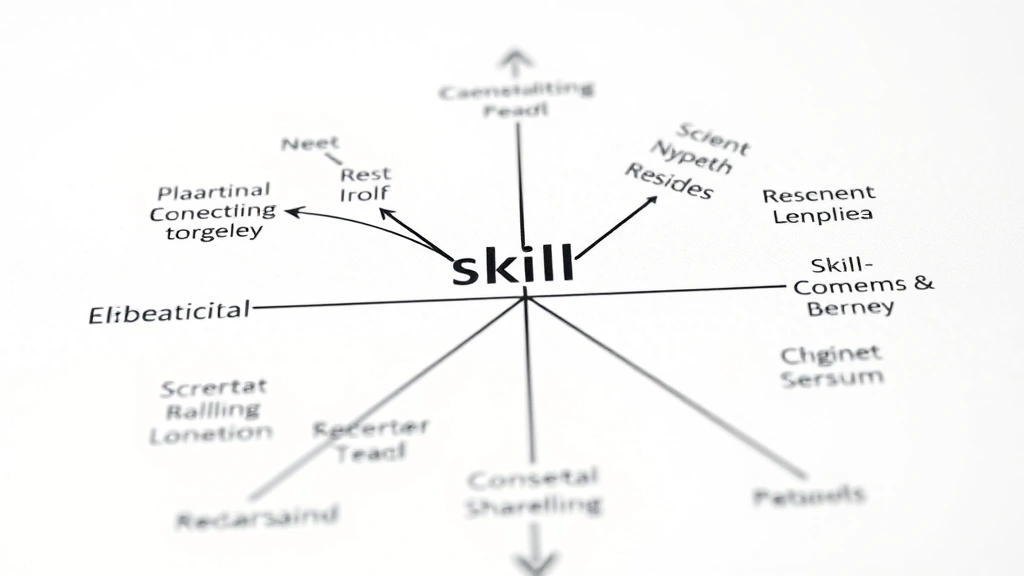 how to combine classes in focus -
photorealistic close-up of skill matrix diagram showing interconnected concepts