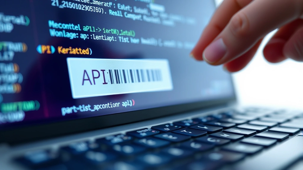 how to connect rocktomic with shipstation -
Photorealistic close-up macro shot of API key field being entered into system,