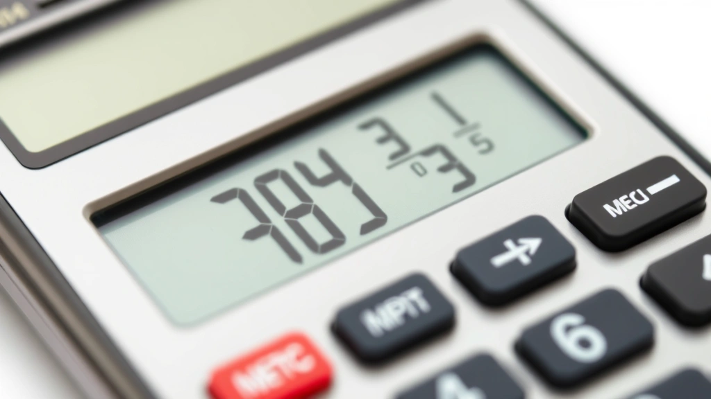 how to convert decimals to fractions -
Photorealistic close-up macro photography of a scientific calculator display sh