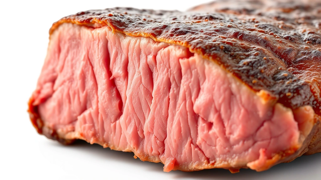 how to cook beef liver -
Photorealistic close-up macro photograph of beef liver surface showing the gold