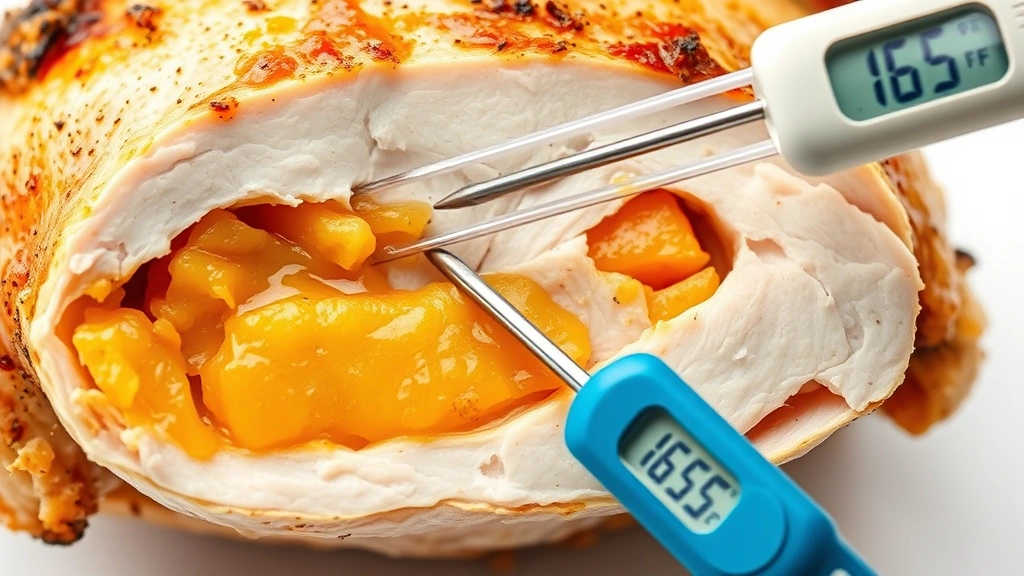 how to cook cornish game hens -
Close-up cross-section of a perfectly cooked Cornish game hen showing juicy gol