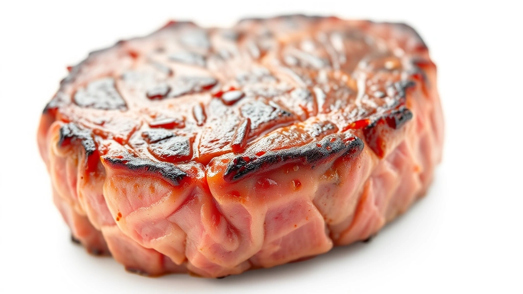 how to cook filet mignon on stove -
photorealistic close-up macro photography of filet mignon crust showing caramel